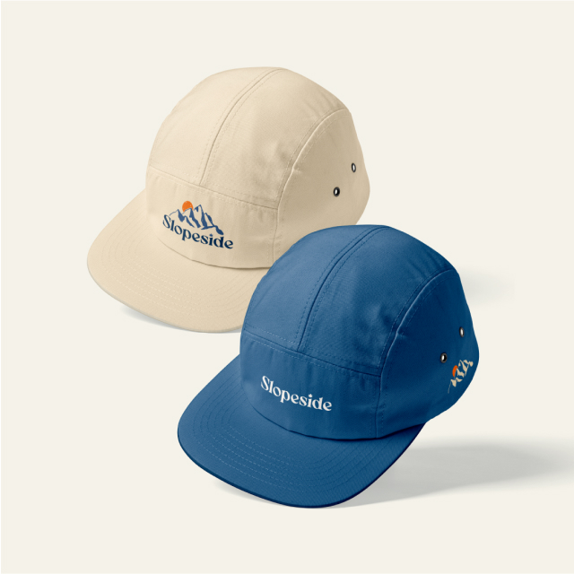 Slopeside merch design.