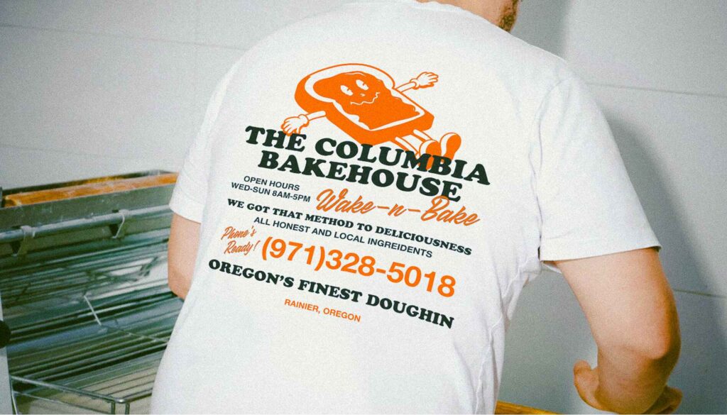 Columbia Bakehouse Merchandise Design - Tshirt