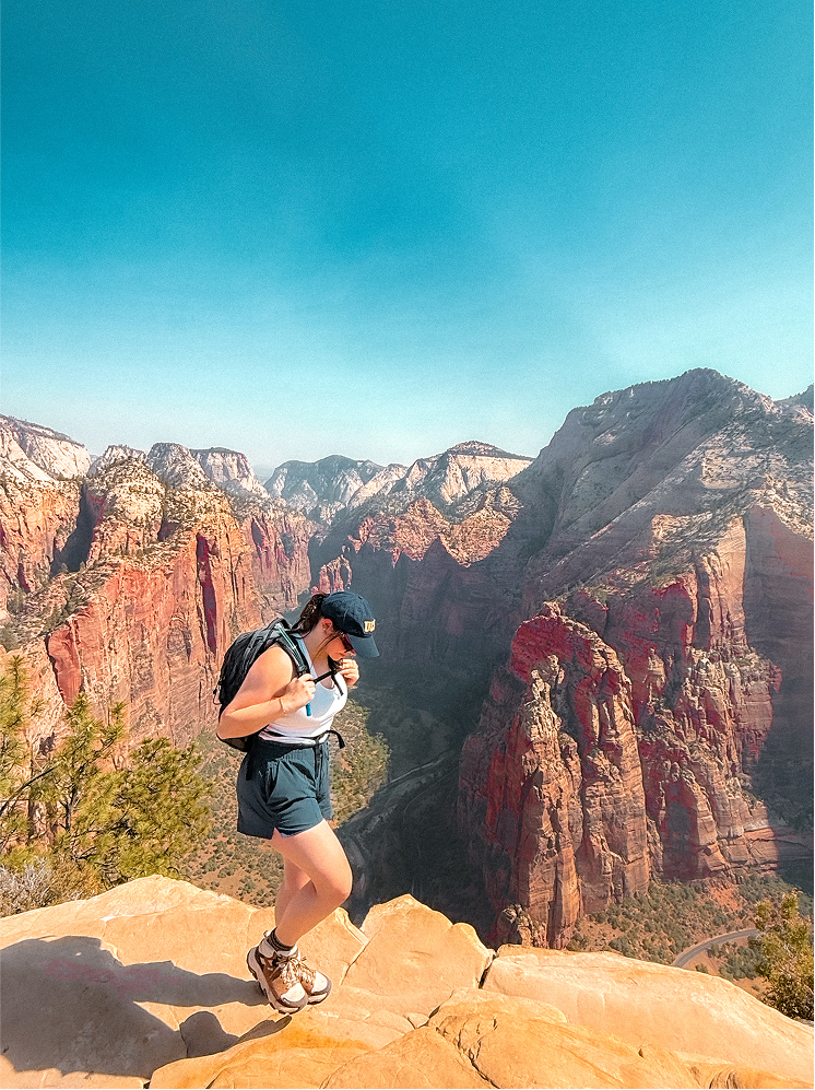 Liv hiking about page